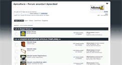 Desktop Screenshot of forum-anunturi.apiardeal.ro